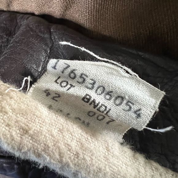 Vintage Schott A-2 Bomber Leather Jacket 42 - Picture 4 of 4